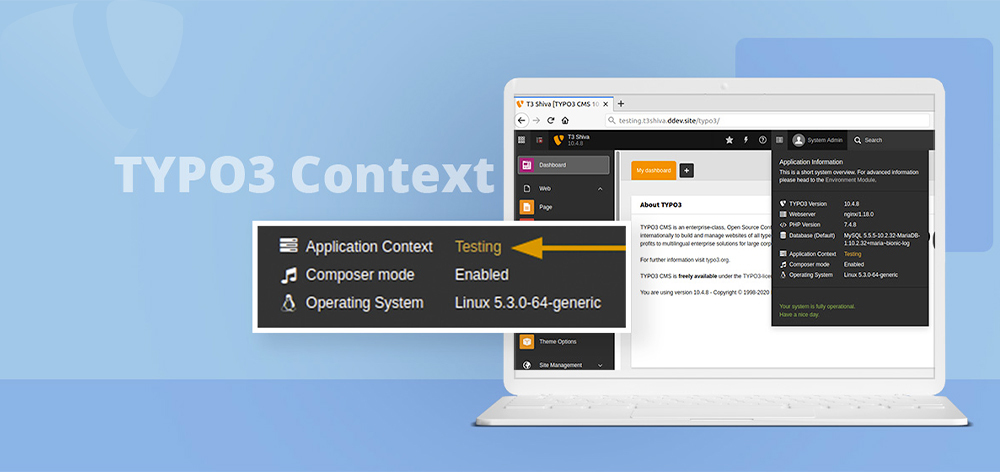 How to Use TYPO3 Context to Improve Environment?
