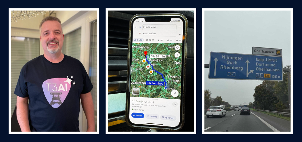 T3AI Team On the Way to TYPO3 Camp Rhein-Ruhr