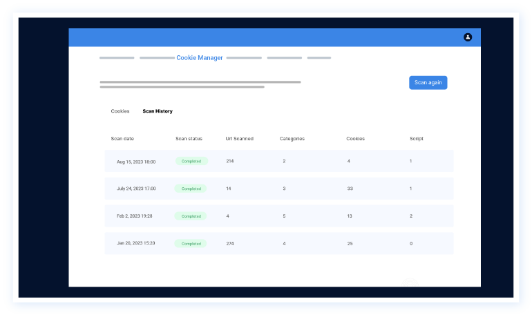 Complete Cookie Audit with Cookie Scanner