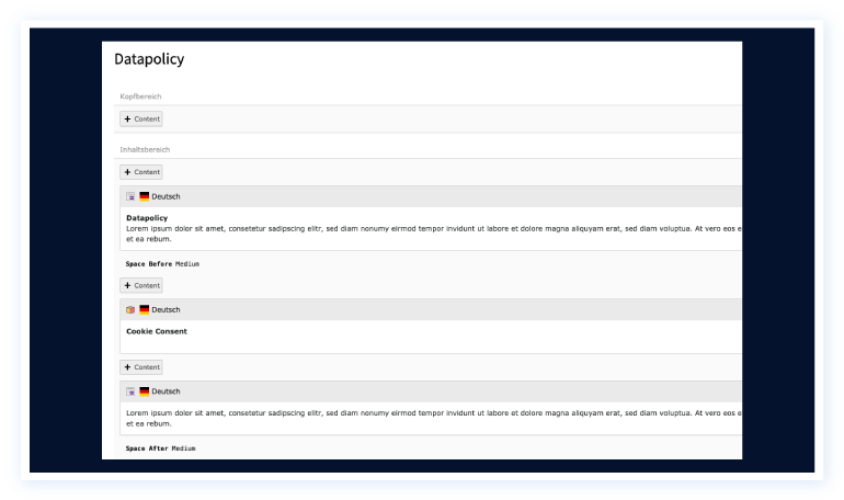 The Cookie Consent Frontend Plugin