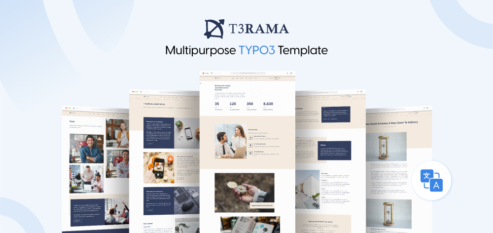 Building a Powerful Website from Scratch with T3 RAMA TYPO3 Template