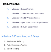 Requirement Specification